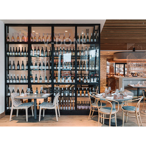 Salon moderne en acier inoxydable parfumé gâteau vin présentoir lumière LED verre armoire réfrigérée pour la maison Bar hôtel utilisation - Product Image 2