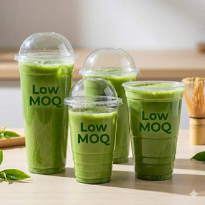 Disposable Eco-friendly <b>Plastic</b> Logo Printed Single Wall PET 12oz/16oz Square Bubble Tea Boba Coffee Cold Drinks <b>Cups</b> Lids - Product Image 1