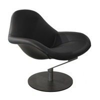 Chaise de loisirs en acier courbé de style moderne italien, design artistique, mobilier de salon en métal de luxe léger