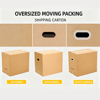 Boîtes en carton robustes pour déménagement en gros, emballages pour logistique et livraison express, cartons personnalisés durables de qualité export