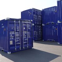 Conteneur de transport maritime plat de haute qualité certifié DNV de 10 pieds, 20 pieds, 40 pieds pour la logistique de projets industriels, personnalisable