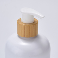 Conteneur cosmétique rond recyclable et durable en PET de 500 ml, 40 g, avec bouchon à vis, emballage pour soins de la peau, bouteille en plastique PET pour liquides