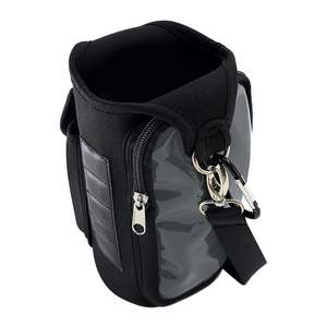 Bolsa Magnética para Gimnasio, Porta Botella de Agua con Bolsillos Transparentes para Teléfono con Pantalla Táctil, 5 Imanes Integrados, Funda para Gimnasio - Product Image 1