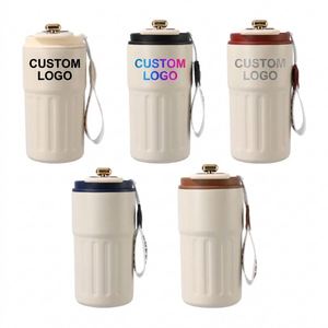 Wholesale Double <b>Wall</b> Vacuum Insulated Coffee Cup Leak-proof 316 Stainless Steel Interior Thermal Mug for Cold and Hot Drinks - Product Image 1
