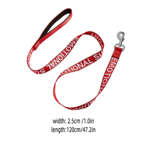 Chất Lượng Tốt Nhất Con Chó Dây Xích In OEM Biểu Tượng Tùy Chỉnh Dịch Vụ Con Chó Nhiệm Vụ Nặng Nề Bền Phản Quang Nylon Dây Sợi Dây Thừng Dẫn Con Chó Con Vật Nuôi Dây Xích - Product Image 4