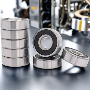 Rodamiento de Bolas de Ranura Profunda de Precisión P5 de Acero Cromado de Bajo Precio, Fila Única 6300LLU, Larga Duración para Motocicletas y Uso en Restaurantes - Product Image 2