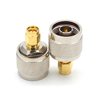 Conector Coaxial RF de Cobre en Oferta, Adaptador de Conector N Macho a SMA Macho