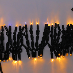 Ip65 commercia đen dây cao su ấm trắng 10 mét Led Heavy Duty Cổ Tích chuỗi ánh sáng cho giáng sinh trang trí ngoài trời - Product Image 2