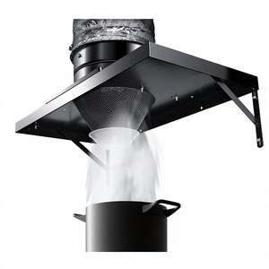 Campana Extractora <span class=keywords><strong>de</strong></span> Cocina, Potente <span class=keywords><strong>Extracción</strong></span> <span class=keywords><strong>de</strong></span> Humo, Alta Succión, Acero Inoxidable, <span class=keywords><strong>Ventilación</strong></span> Doméstica para Captar Gases - Product Image 1