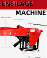 Ménage petit coupe foin herbe machine de découpe coupe et pétrissage pulvérisateur broyeur herbe grain concassage