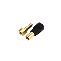 Adaptateur de connecteur d'alimentation à angle droit TX60H, accessoires de matériel, prise mâle, prise femelle, borne plaquée or, connexions de fils RC
