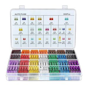 300pcs מכונית Fusit מבחר ערכת <span class=keywords><strong>fuse</strong></span> קישור מיני להב fuses נמוך שוברת קיבולת עבור סירה מחנאות rv - Product Image 1