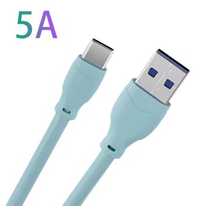 Câble de données USB 2.0 haute vitesse 1,5 m en matériau TPE, cordon de charge rapide 5A pour smartphones Android, tablettes, batteries externes, ordinateurs portables - Product Image 1