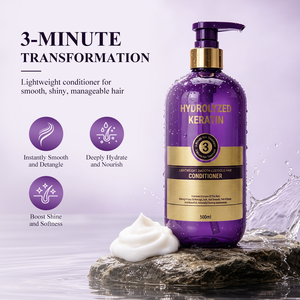 Professionelle Salon-Haarpflegecreme Maßgeschneiderte Formel Hydrolysiertes Keratin Nährend für Normales Haar Glättend und Reparierend - Product Image 2