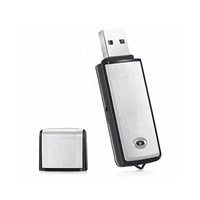 Mini enregistreur vocal USB à activation vocale, enregistreur audio numérique en plastique, format WAV, haute qualité, modèle Sk858, marque OEM
