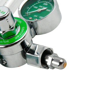 CGA540(YR-89) tıbbi oksijen basınç regülatörü nemlendirici şişe ile silindir - Product Image 3