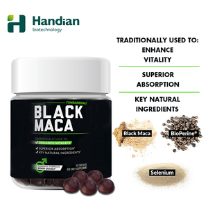 Solo para Mayoristas, Sin Venta al Público: Gomitas de Maca Negra, Raíz de <span class=keywords><strong>Ginseng</strong></span> y Vitamina C para Hombres, con Energía Superior, Grado Alimenticio - Product Image 1