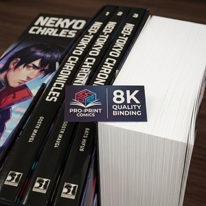 Impresión de Libros de <span class=keywords><strong>Manga</strong></span> de Tapa Blanda de Alta Calidad con Recubrimiento UV de Alto Brillo, Servicio Profesional de Publicación y Encuadernación de Cómics - Product Image 3