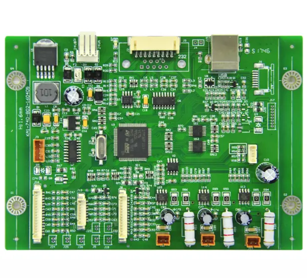 Daldırma altın FR4 metal dedektörü pcb devre