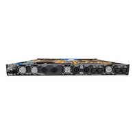Amplificateur de puissance professionnel 4 canaux 2500W avec processeur audio DSP et module de processeur audio DSP Dante pour système de sonorisation de scène
