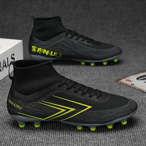 SAIFEINU 1 Par de Zapatos de Fútbol para Hombre <span class=keywords><strong>Tacos</strong></span> de Fútbol para Ejercicio <span class=keywords><strong>Botas</strong></span> de Fútbol - Product Image 1