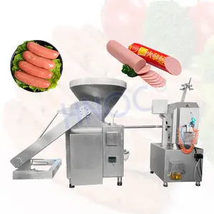 HNOC Heavy Duty Vacuum Sausage Make Equipment Machine Stuffer and Filling Casing Linker Production Line