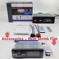 Reproductor MP3 para Coche de Bajo Precio 950 con Panel Fijo 7388ic, Estéreo de Coche Manos Libres Inalámbrico de 1 Din
