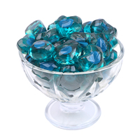 Bonbons gélifiés AMOS 4D Bursting Hearts en forme de cœur 3D, fourrés au jus de fruits véritable, saveur framboise bleue