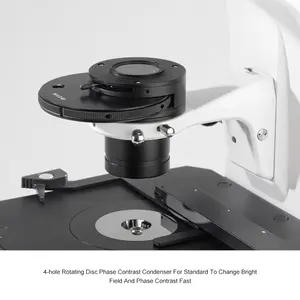 OPTO-EDU A16.2615-L2 Microscopio BG Epi LED مقلوب المجهر مضان
