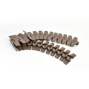 Taşıma ekipman parçaları renkli plastik modüler bant konveyör bant gıda sınıfı taşıma hattı - Product Image 4