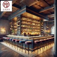 Cuir chinois incurvé demi-cercle hôtel moderne bois rond Commercial Restaurant meubles canapé stand siège Table chaise ensemble