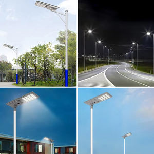 Iluminación de estacionamiento impermeable Ip65 aluminio de fundición a presión al aire libre 240W 400W lámpara de carretera Solar Led todo en uno integrada - Product Image 4