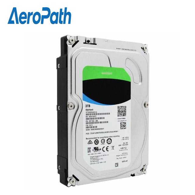 ST3000VX010 SkyHawk 3TB Internal Hard Drive HDD 3.5 Inch Sata 6Gb/s 256MB Cache