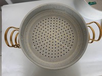 Komplettes Set: 5-lagiger Granit-Dampfgarer, 30 cm Suppentopf – Hochleistungs-Großhandelsware für den Familien- und Hardware-Markt