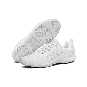 <span class=keywords><strong>Chaussures</strong></span> <span class=keywords><strong>de</strong></span> <span class=keywords><strong>danse</strong></span> flexibles blanches professionnelles pour la <span class=keywords><strong>danse</strong></span> <span class=keywords><strong>de</strong></span> cheerleading, pour les femmes et les filles, baskets <span class=keywords><strong>de</strong></span> cheerleading - Product Image 2