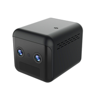 Akıllı WiFi kamera ev kapalı Ultra 140 derece PIR geniş görüş açısı 2K Lens düşük güç pil CCTV güvenlik IP Video 1080P kamera