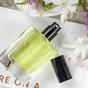High Quality 50ml 100ml Portable Rectangle Square Empty Clear Glass <b>Spray</b> Perfume <b>Bottle</b> With Crimp Mouth Black Lid - Product Image 4