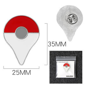 8 Broches Set Prachtige Huisdier Pokmon Gym Badge Tv Film Personage April Fool 'S Day Zwart Vernikkelen Gieten Graveren Metaal - Product Image 6