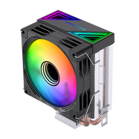 LOVINGCOOL Offre Spéciale CPU Cooler 2 Heat Pipes RGB CPU Fan Am4 Am5 LGA1200 2011 Gaming PC Processor Air Cooling Fans CPU Radiator