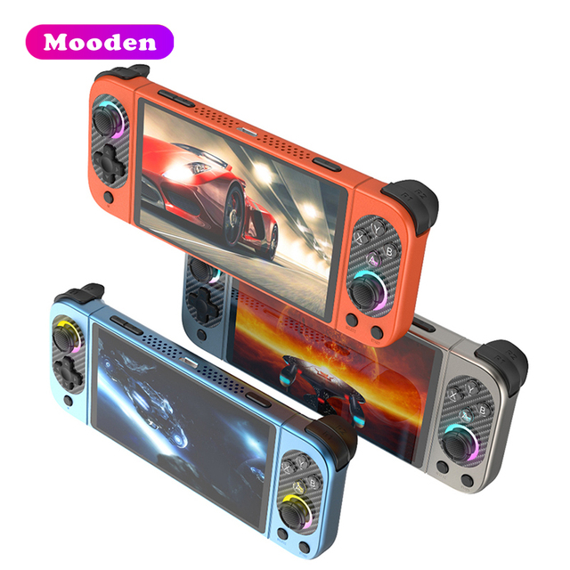 S D50 Max Handheld Game Console 5 InchTouch Screen Android System Open Source Portable Game Play Video Game Console