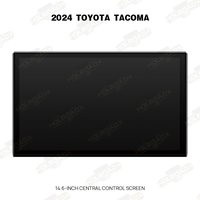 HOLROADX Pantalla Táctil LCD de 14.6 Pulgadas, Estéreo para Auto con Android Auto, Navegación GPS, CarPlay para Toyota Tacoma 2024, Multimedia, WIFI
