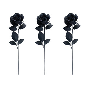 Fiori artificiali in stile gotico scuro <span class=keywords><strong>rosa</strong></span> confine - Product Image 5