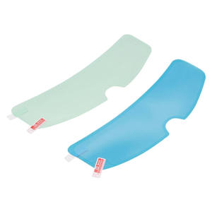 <span class=keywords><strong>Película</strong></span> <span class=keywords><strong>protectora</strong></span> de casco antivaho impermeable de PET suave para motocicletas transparente personalizable tamaño y grosor Uso de cuidado personal - Product Image 1