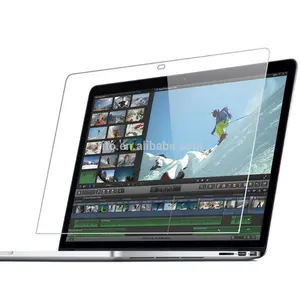 Mac Pro Pelindung Layar Kaca Tempered, Kaca Tempered Melengkung untuk Macbook Pro 13 "/15"
