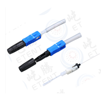 Conector Rápido de Fusión en Caliente Lenew LXS05 SC APC (Material PBT) para Instalación en Campo de TV por Cable