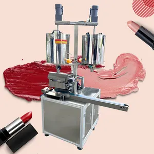Lipstick Heating Stirring Filling Machine With Mixing Hopper Heater Tank Hot For Chocolates Crayon Handmade Soap Filler