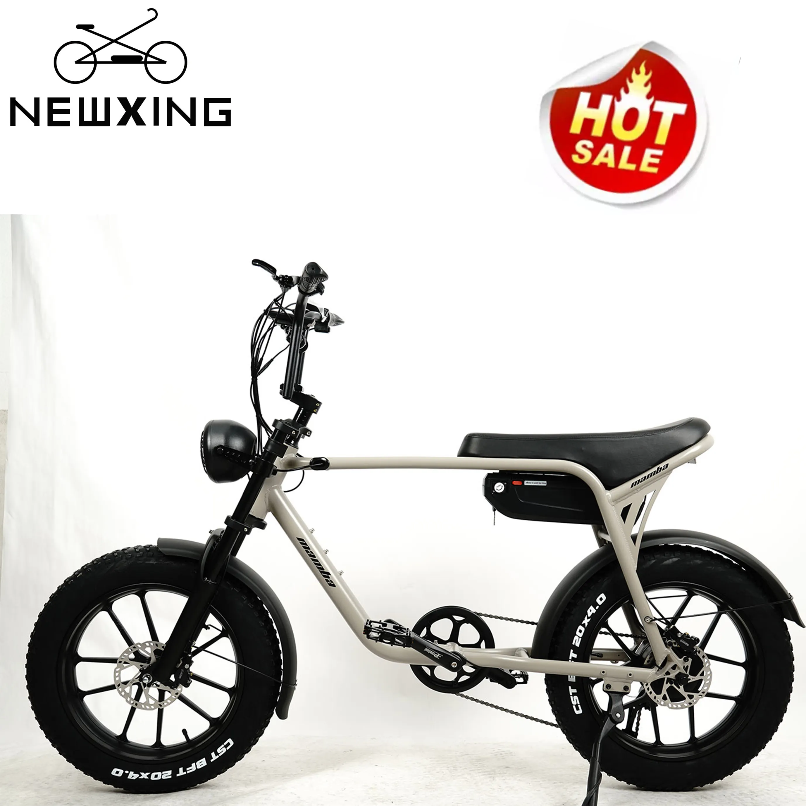 NEWXING NK20 Fett reifen Ebike 35Ah Lithium batterie Elektro fahrrad Elektro fahrrad 48V 750W Motor Elektro Fett Fahrrad Elektro