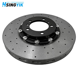 Front Racing Carbon Ceramic Brake <strong>Rotor</strong> 380x34mm CCB Brake Disc 9P1615301B 9P1615302B Fit for Porsche 911 Turbo S GT2 RS - Product Image 3