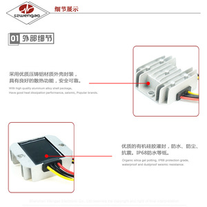 Szwengao ตัวแปลง DC-DC 20A 12V ถึง5V สำหรับไฟ LED และเครื่องมือใช้ - Product Image 4