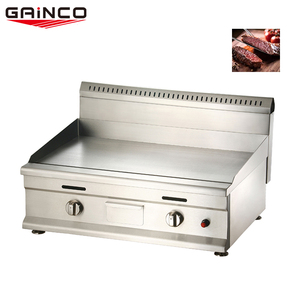 Équipement De <span class=keywords><strong>Restaurant</strong></span> En Acier Inoxydable Gaz Table Tout Plat Plaque Plancha - Product Image 2